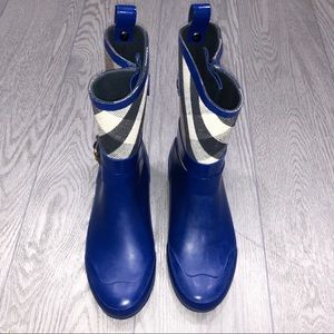 Burberry Holloway Bright Regency Blue Rainboot